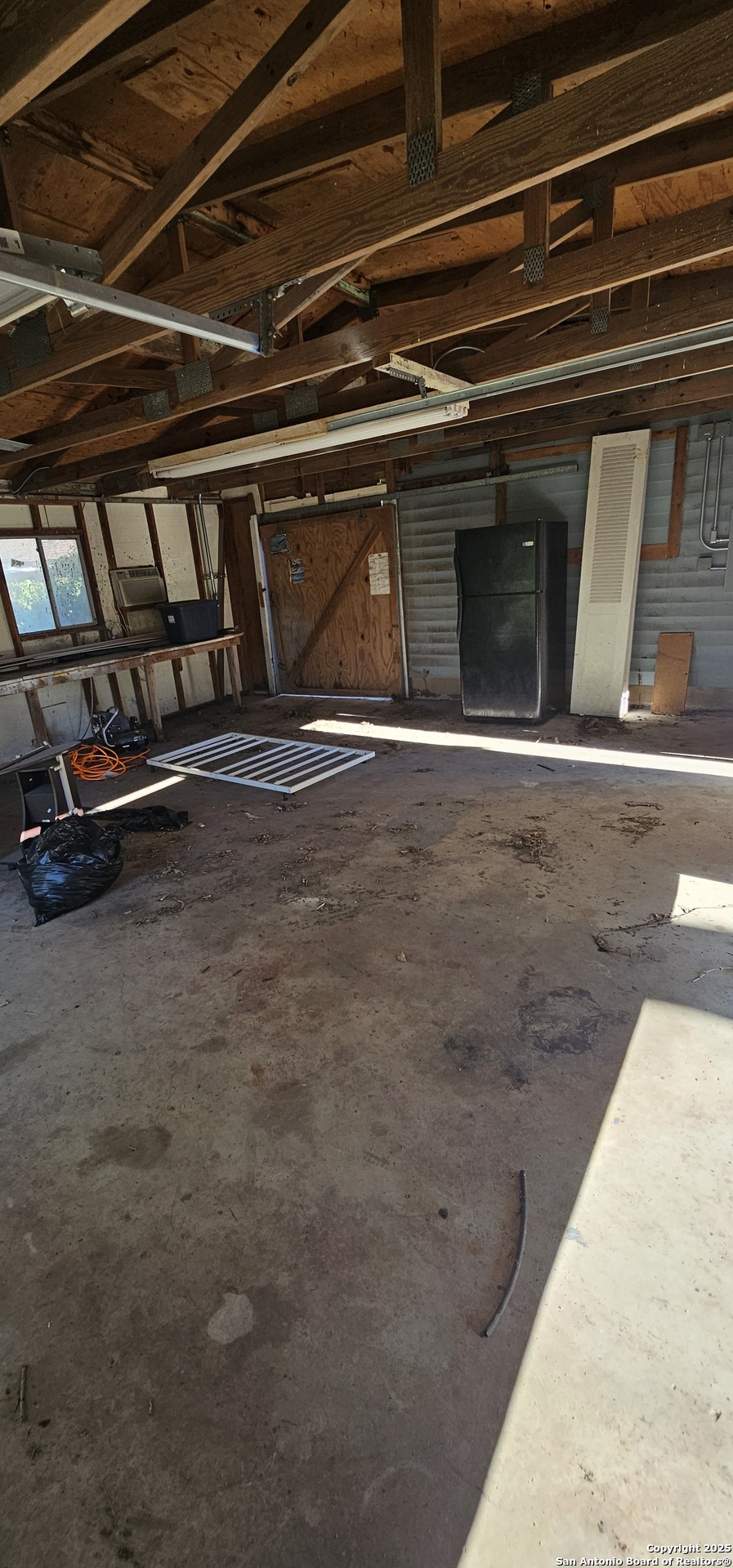 Garage parking through rear entrance