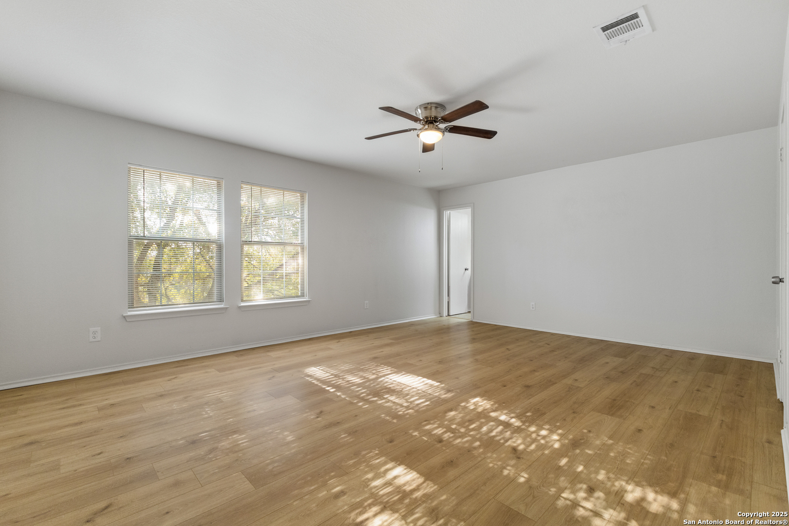 Bedroom #1 that connects to Jack-and-Jill bath