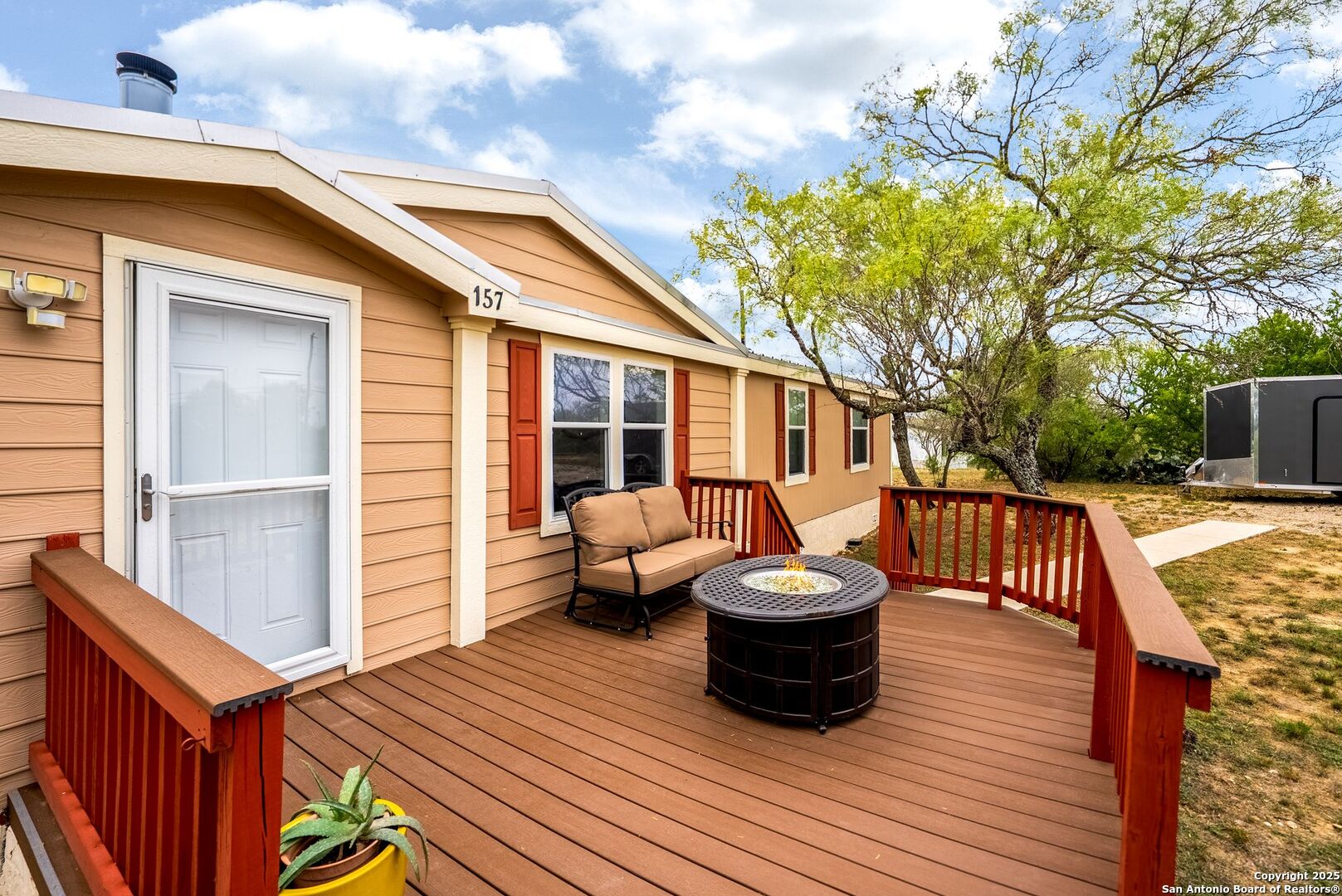 Durable composite deck added in 2023