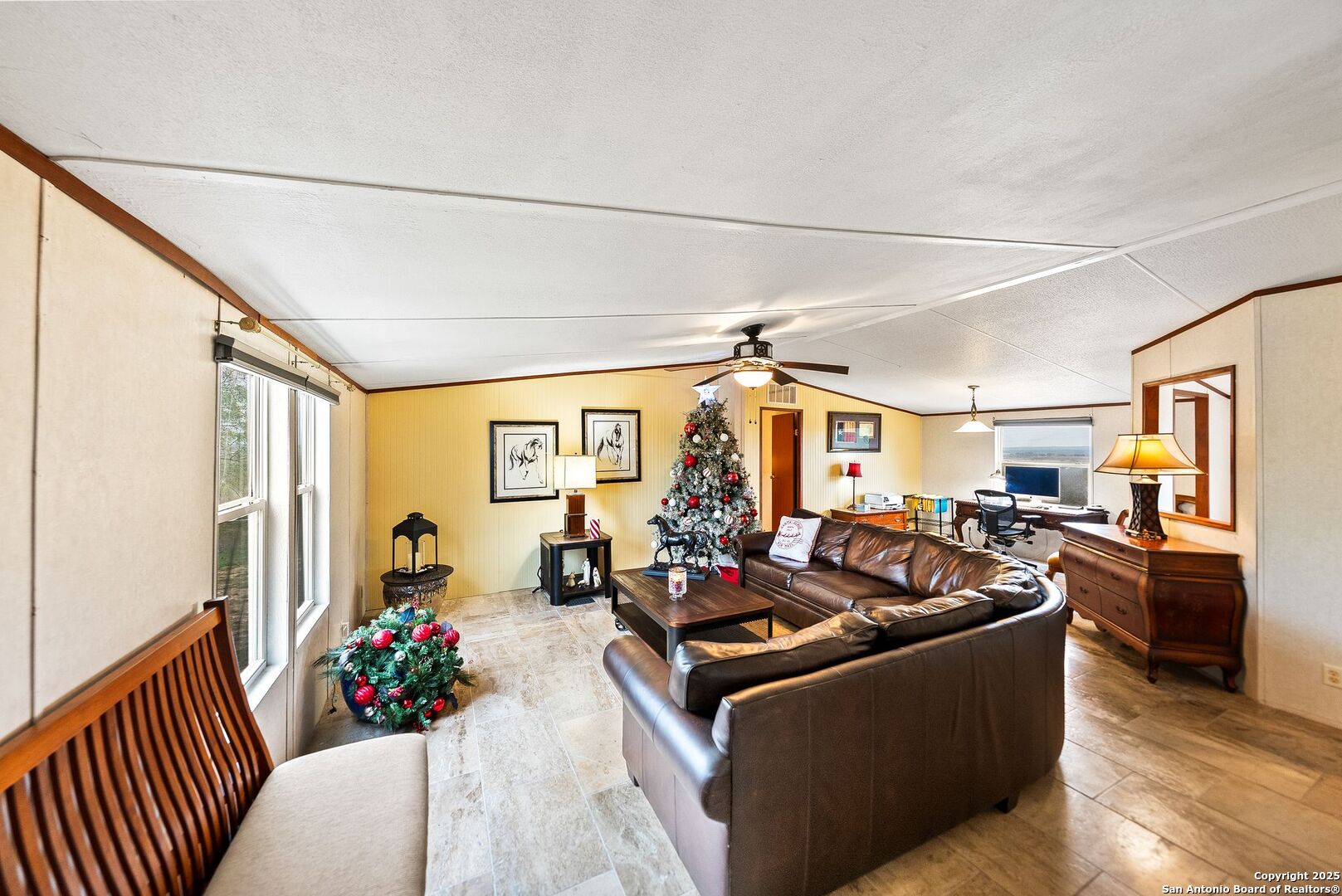 Beautiful stone flooring