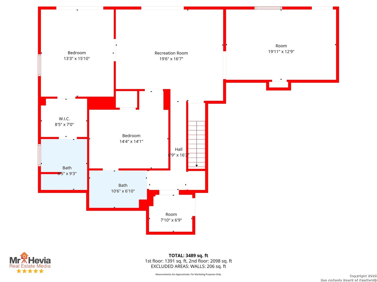 Downstairs Floorplan