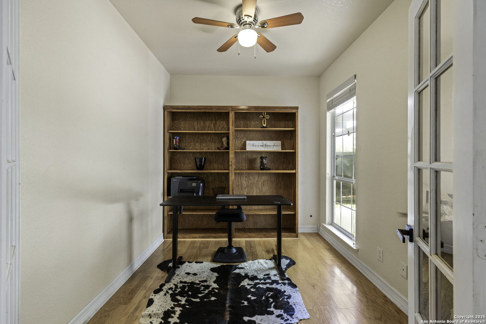 Office off of the living room.