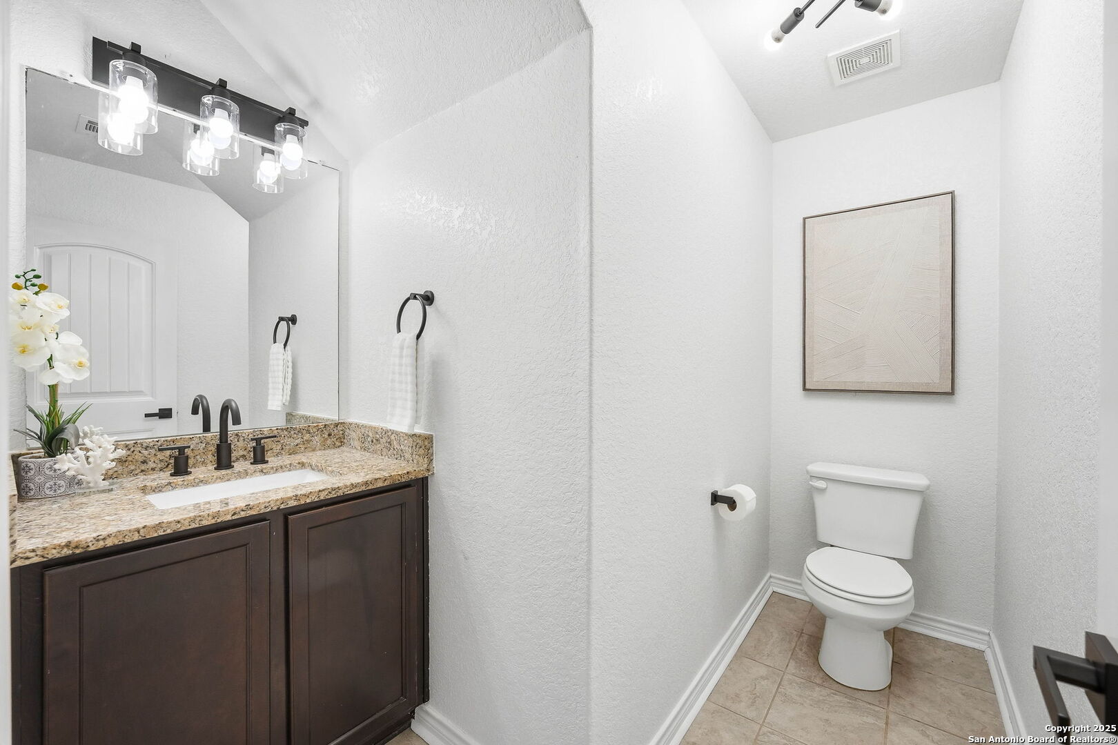 Downstairs half bath