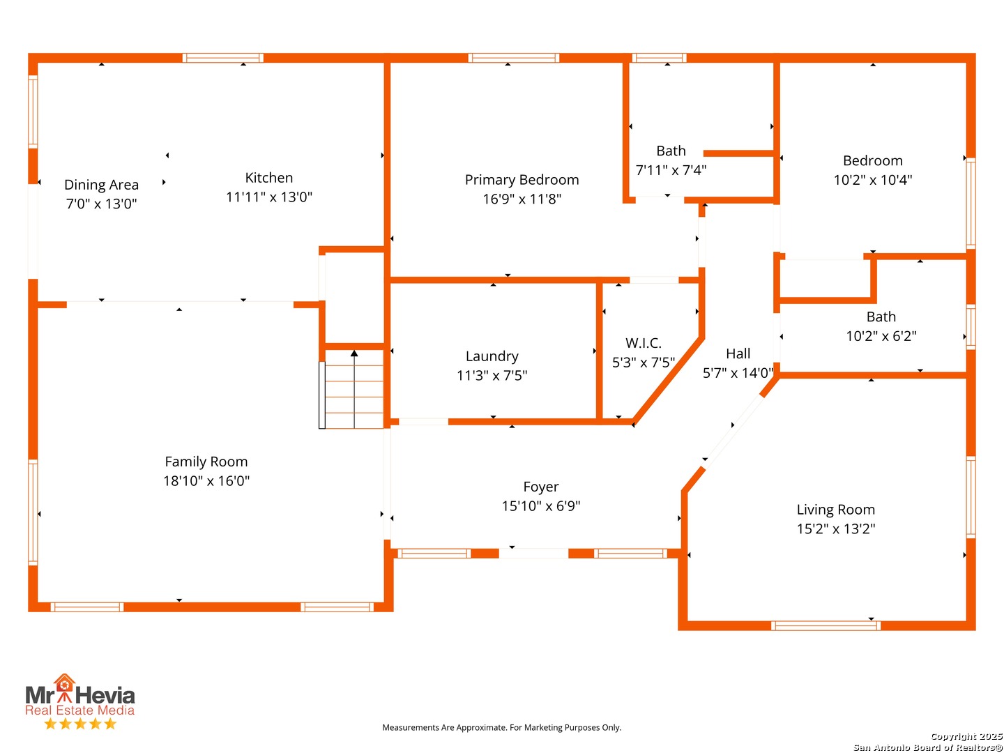 Downstairs Floor plan