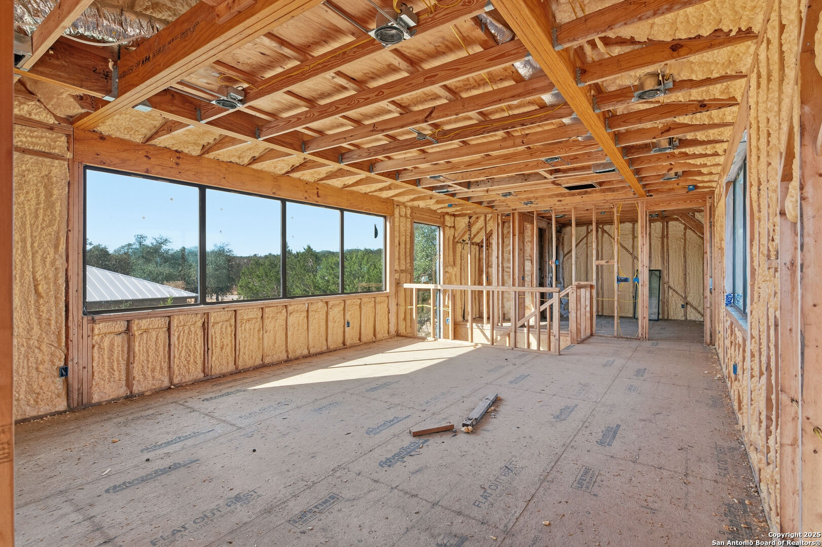 Upstair's flex or game room