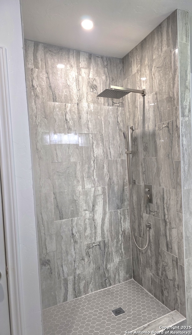 Good size shower in primary bath