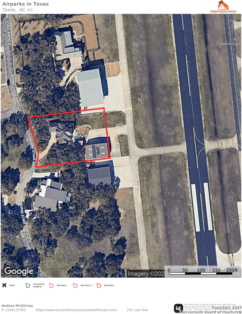 Location of Home-hangar on runway