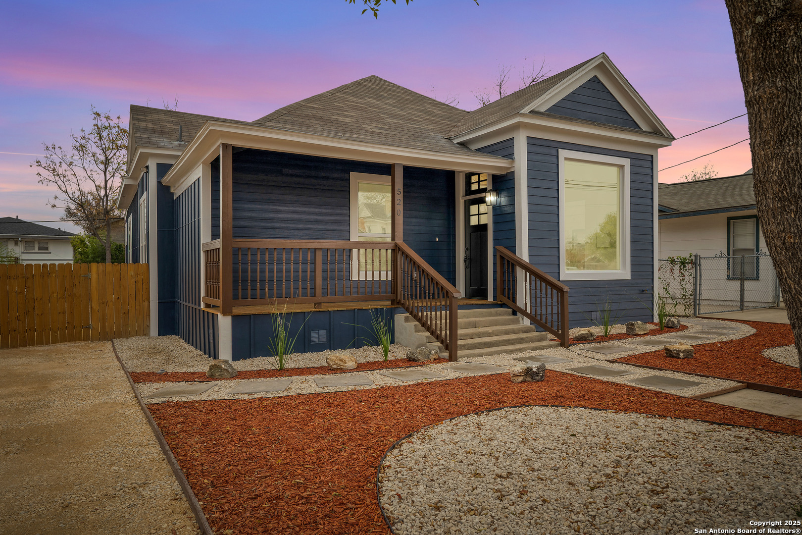 Beautifully remodeled home in historic Altavista, steps from top restaurants and nightlife. This stylish open-concept home features a designer kitchen, luxurious primary suite with fireplace and dressing area, spacious bedrooms, and a versatile bonus room. Everything is NEW-foundation, roof, plumbing, HVAC, electrical, flooring, appliances, lighting, and more. All work done with permits and inspections! Level backyard with large slab perfect for entertainment or future casita. A turnkey home for buyers seeking a chic, walkable lifestyle near downtown.