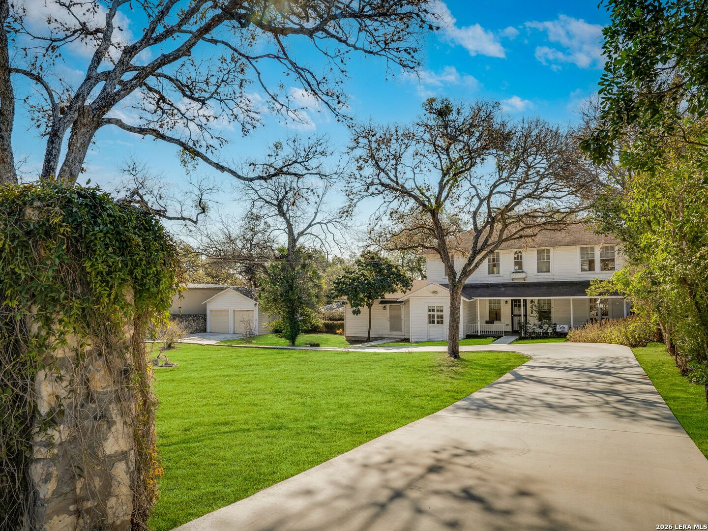 OPEN HOUSE Sunday 3/8 1pm-3pm. This 1925 wood-framed American Foursquare residence sits gracefully on over a third of an acre in Monte Vista, offering more than 2500 square feet of timeless character and flexible living. Inside, the home provides two primary suite options-one conveniently located on the main floor and another upstairs with a bright adjoining sunroom and versatile flex space. The updated kitchen features a cozy, welcoming feel along with a butler's pantry, perfect for entertaining and daily living alike. Original details pair seamlessly with opportunities to customize, allowing you to create a home that reflects your vision while honoring its historic roots. Outside, stone walls frame the exterior, lending texture and curb appeal, while the expansive lot provides ample space for gardens, gatherings, or future enhancements. This Monte Vista treasure is ready to be personalized into your ideal historic retreat.