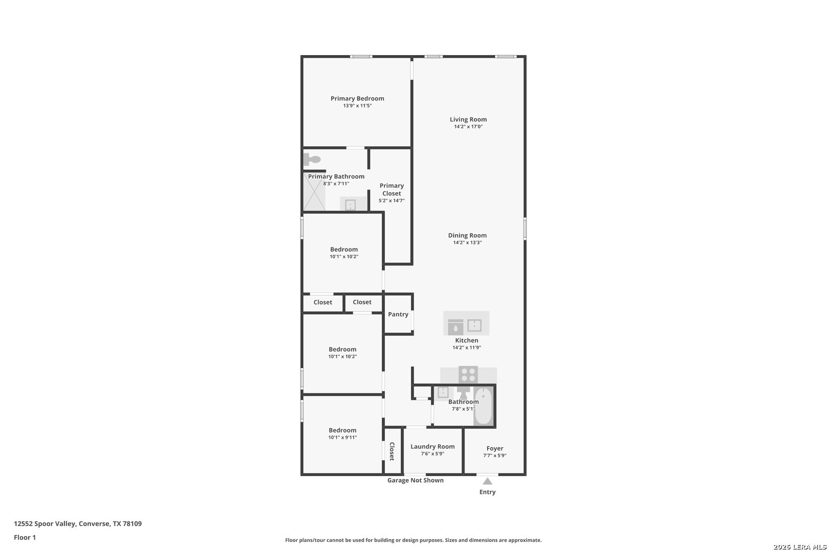12552 Spoor Vly, Converse, TX 78109