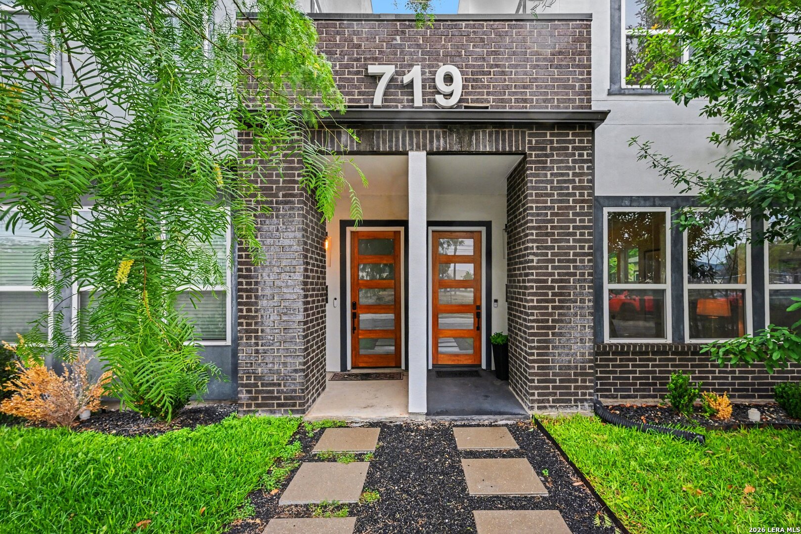 Click the Virtual Tour link to view the 3D walkthrough. Experience refined living at Eleanor Avenue Condominiums in the heart of Mahncke Park. Built by the highly regarded Evolutionary Homes, this thoughtfully designed residence blends modern luxury with timeless style, all in a prime location near Broadway, Alamo Heights, major highways, and the airport. Inside, the home is filled with natural light from expansive double-pane windows, creating a bright and inviting atmosphere throughout. The open layout offers effortless flow, with a lower level ideal for entertaining and hosting gatherings. Take it to the next level on the rooftop terrace, where sweeping views of San Antonio provide the perfect backdrop for relaxing evenings or future plans for an outdoor kitchen and entertainment space. Whether you're looking for a primary residence or a short-term rental opportunity, this property offers exceptional versatility. Monthly HOA dues include insurance, water, exterior maintenance, lawn care, sprinkler service, and pest control-making for easy, low-maintenance living in a highly desirable location. Discounted rate options and no lender fee future refinancing may be available for qualified buyers of this home.