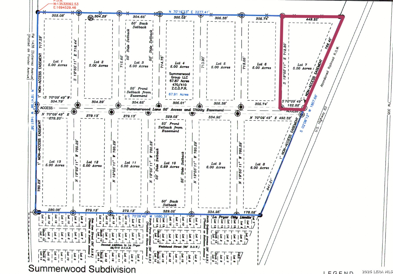 LOT 7 Summerwood Lane