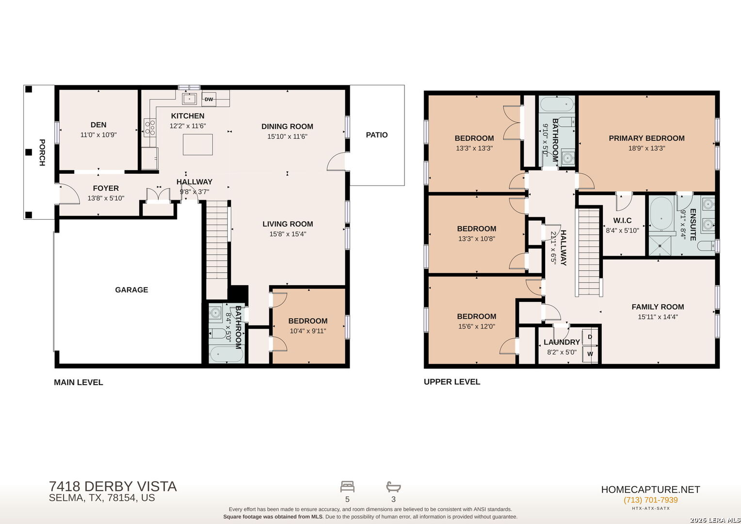 7418 DERBY VIS, Selma, TX 78154