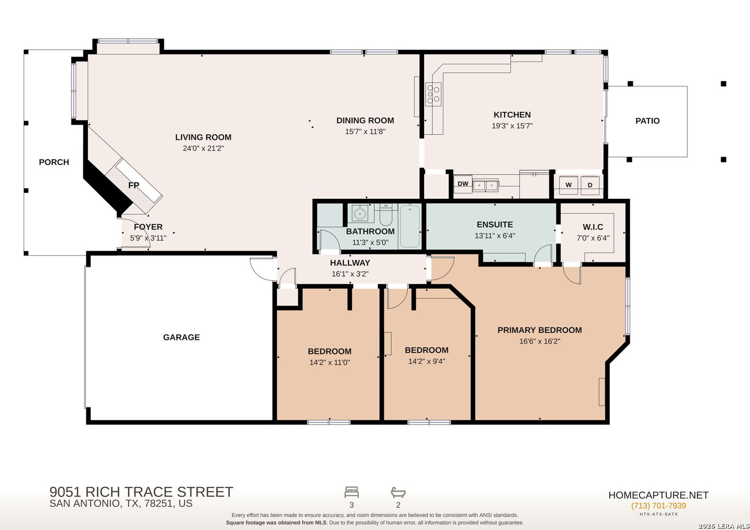 9051 RICH TRACE ST, San Antonio, TX 78251