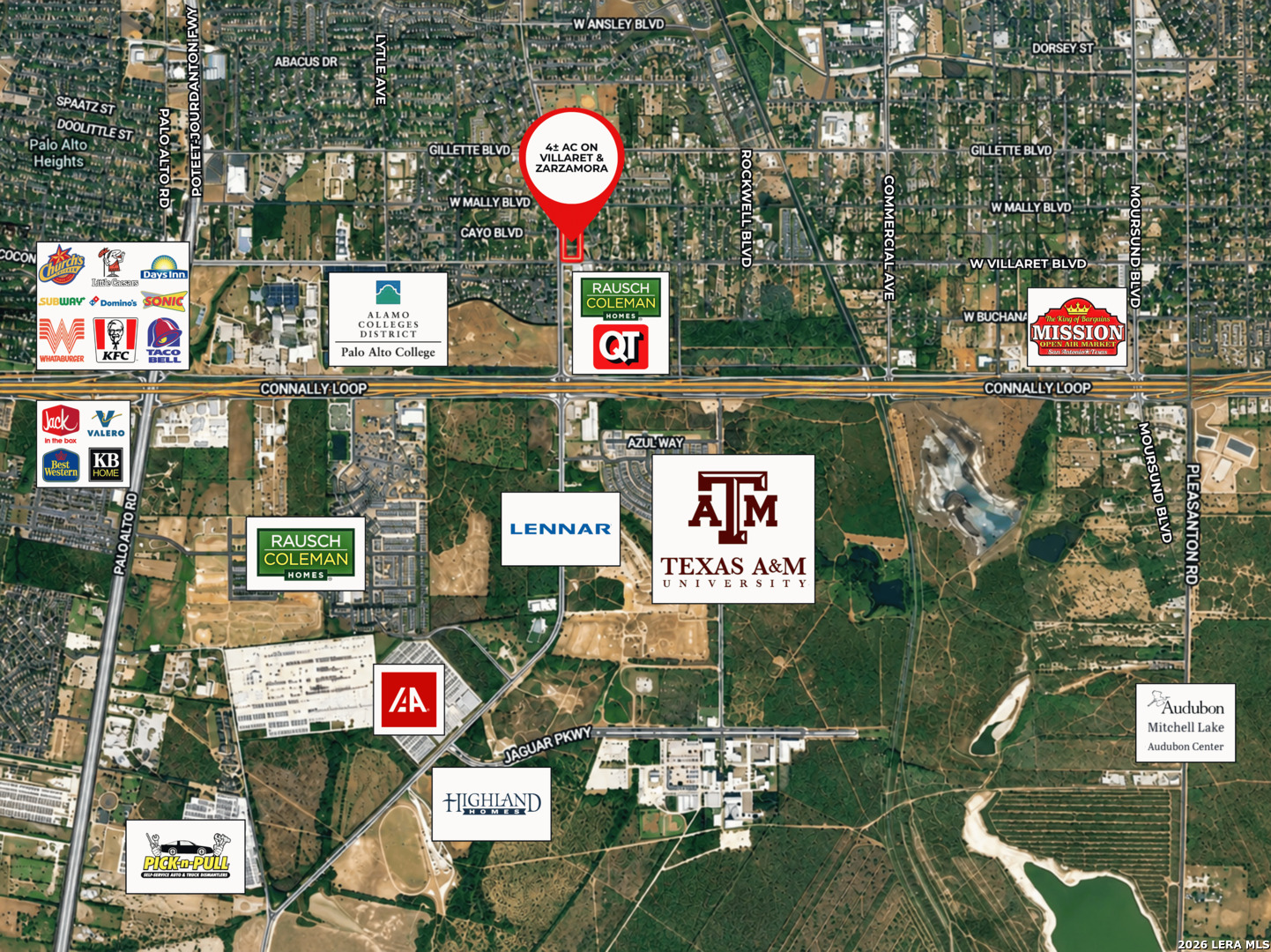 Photo 1 of Land for sale at 4? Ac Villaret & Zarzamora, San Antonio, TX 78224 | MLS# 2017352 | Listing updated on 2026-09-17