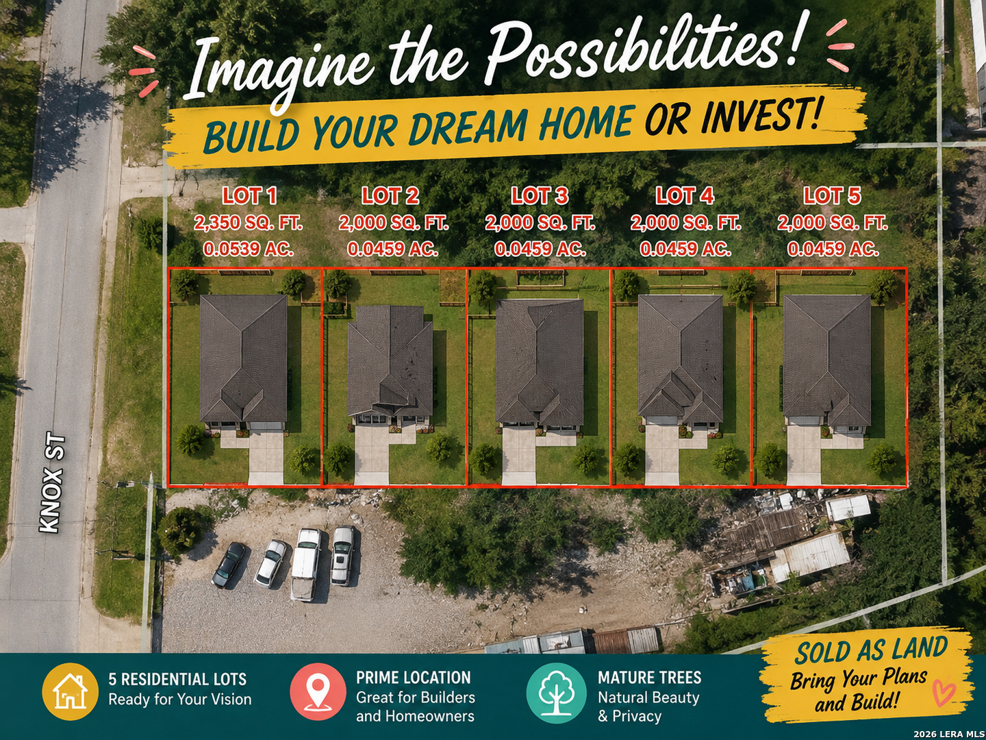 Land for sale at 7306 Knox St, Houston, TX 77088 | MLS# 2018693