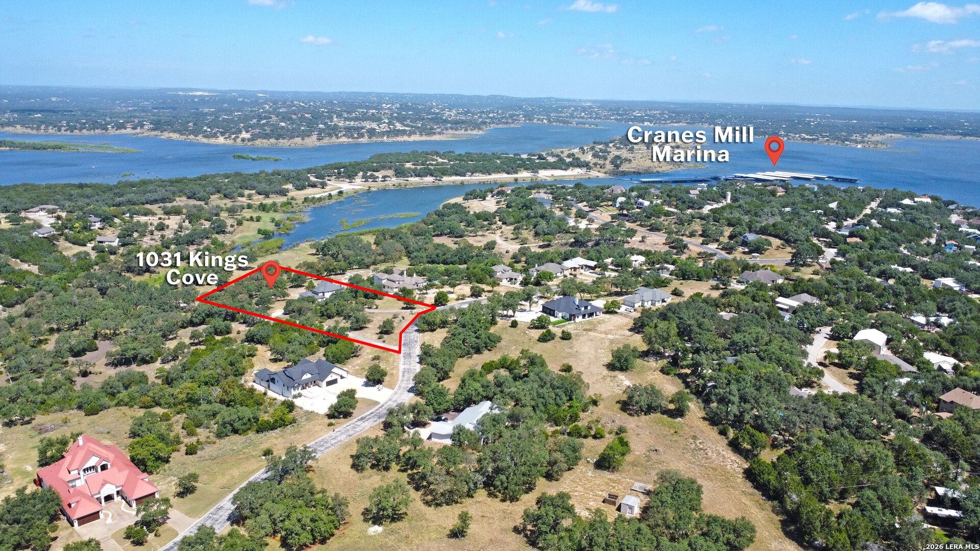 Property photo for 1031 KINGS COVE DR, Canyon Lake, TX