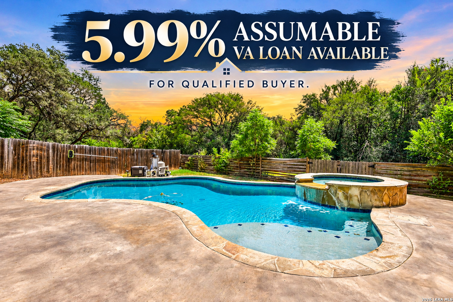 Property photo for 15840 Walnut Creek, San Antonio, TX