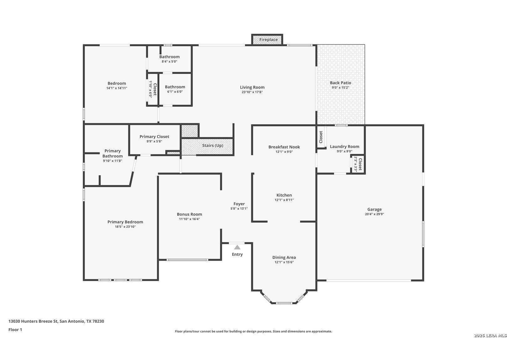 13030 HUNTERS BREEZE ST, San Antonio, TX 78230