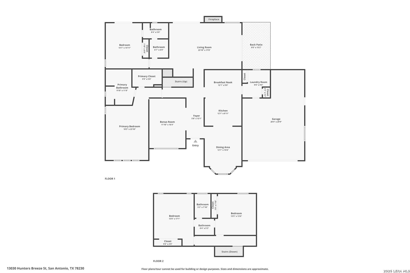 13030 HUNTERS BREEZE ST, San Antonio, TX 78230