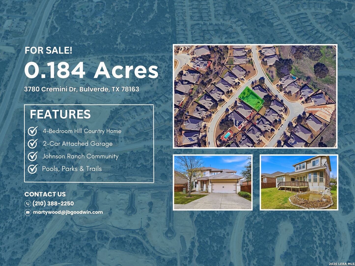 3780 CREMINI DR, Bulverde, TX 78163