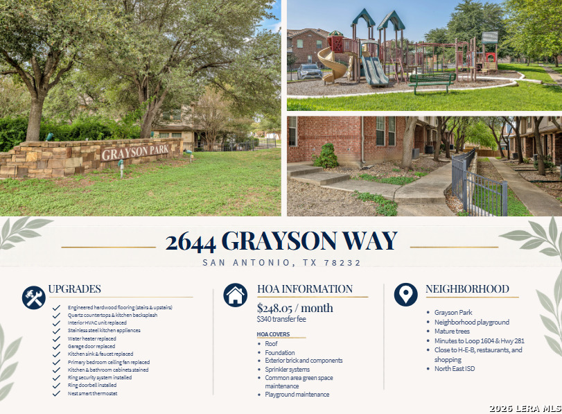 2644 Grayson Way, San Antonio, TX 78232