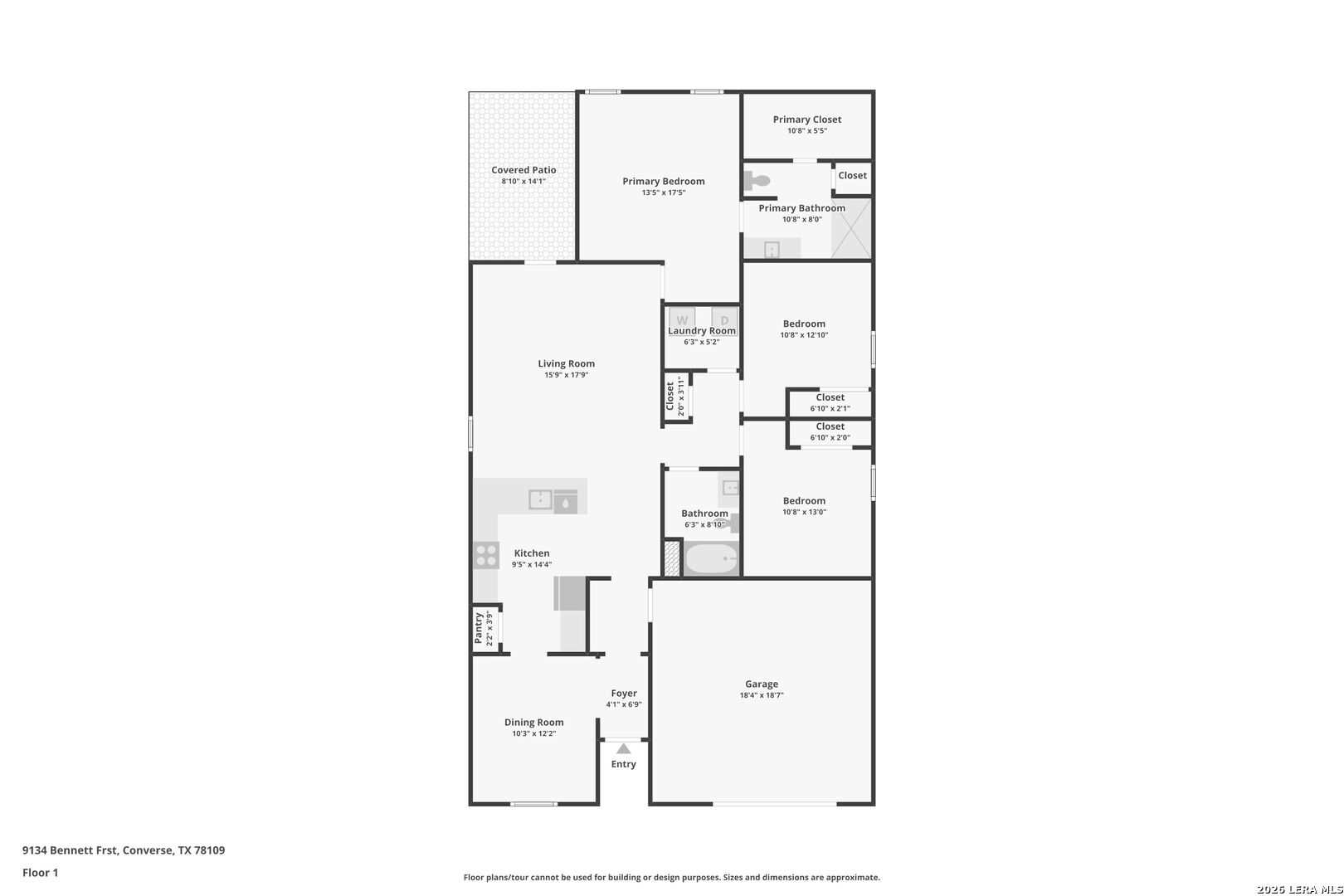 9134 BENNETT FRST, Converse, TX 78109