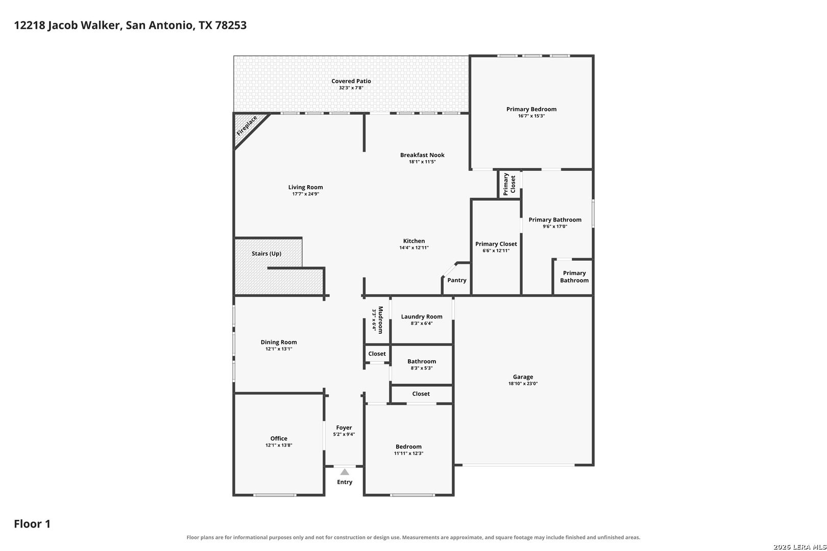 12218 Jacob Walker, San Antonio, TX 78253
