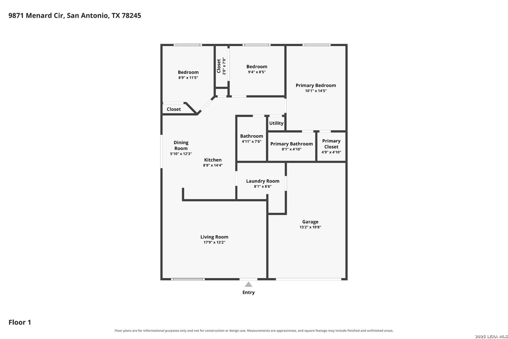 9871 Menard Cir, San Antonio, TX 78245