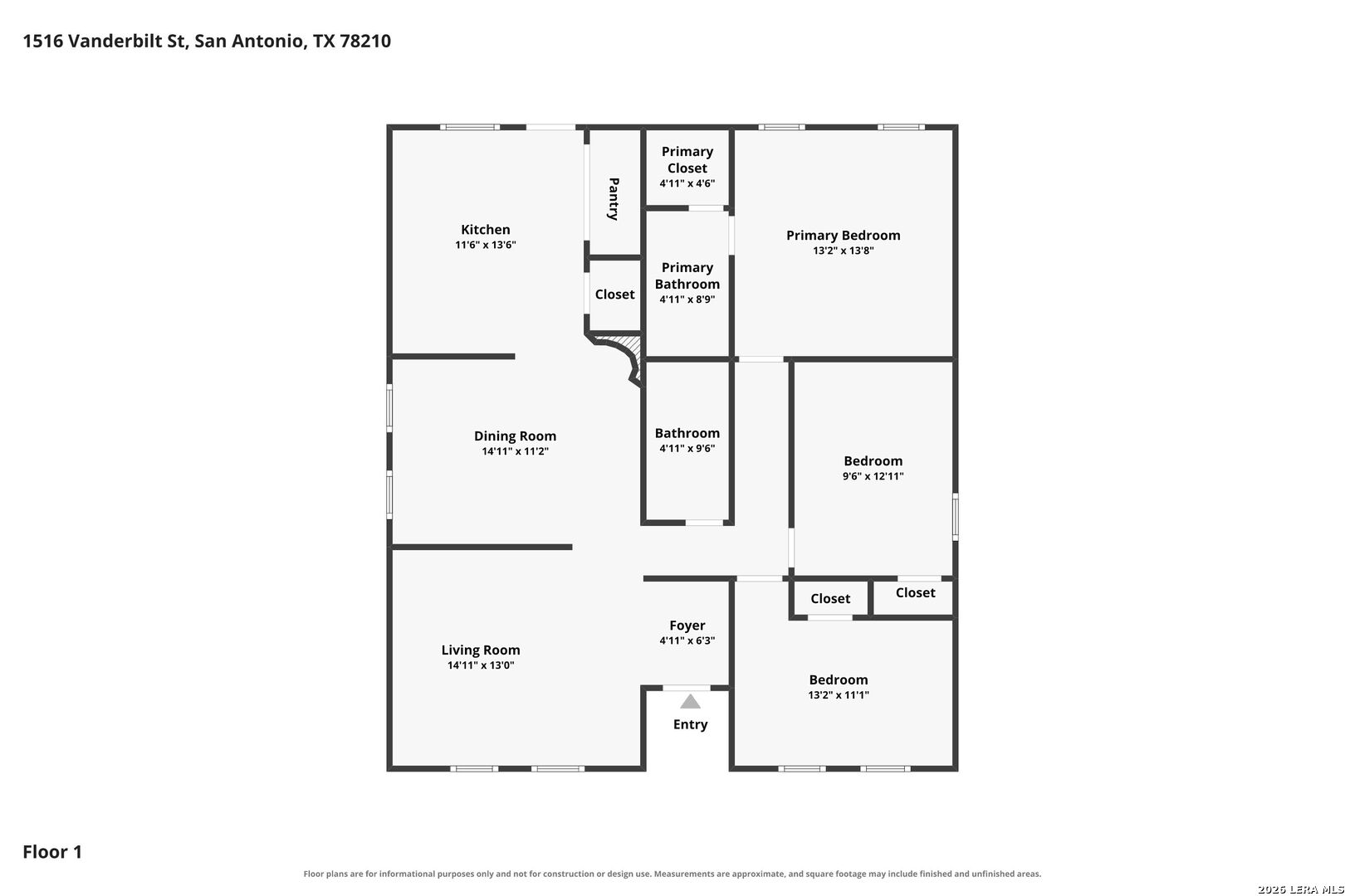 1516 VANDERBILT ST, San Antonio, TX 78210