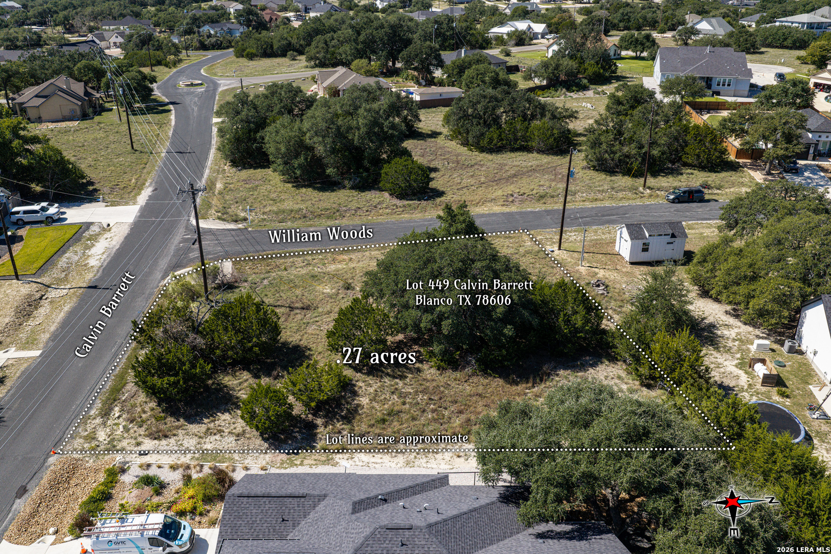 LOT #449 S. Calvin Barrett, Blanco, TX 78606