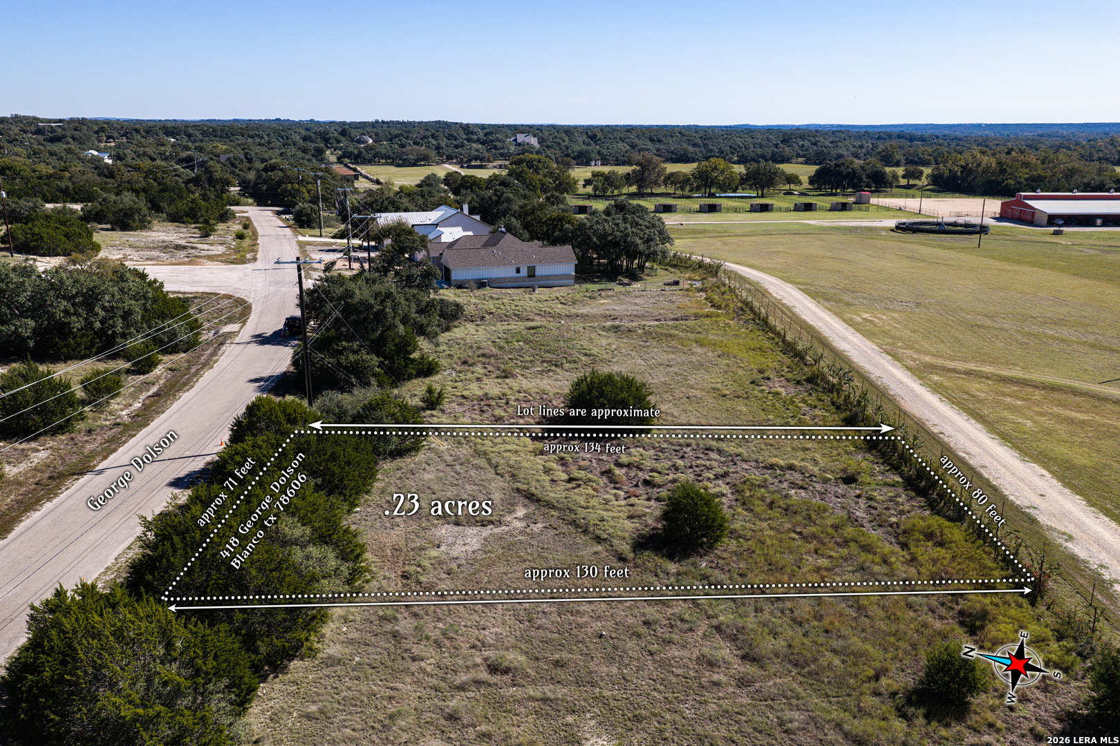 418 George Dolson, Blanco, TX 78606