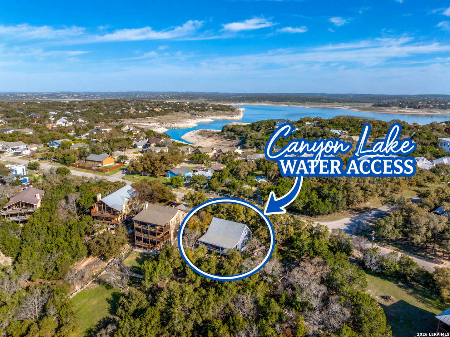 Property photo for 1262 Paradise Dr, Canyon Lake, TX