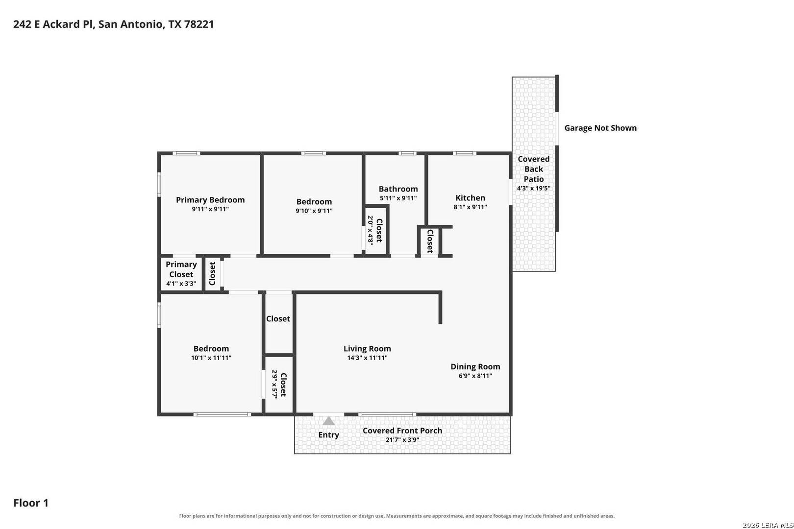 242 E Ackard Pl, San Antonio, TX 78221