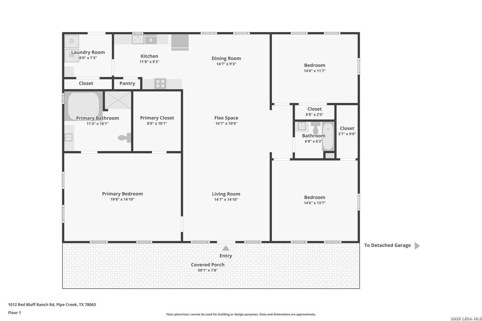 1012 RED BLUFF RANCH RD, Pipe Creek, TX 78063
