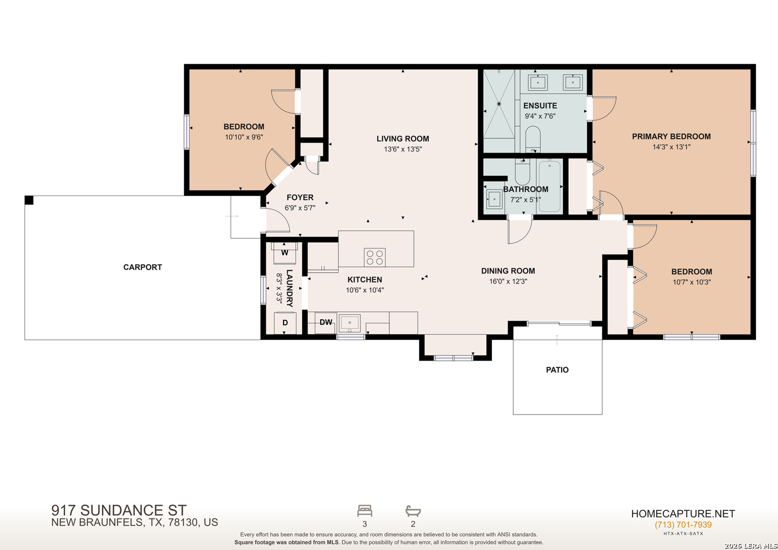 917 SUNDANCE ST, New Braunfels, TX 78130