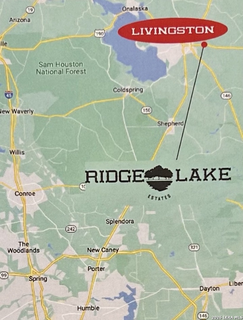 LOT 217 Ridge Lake Estates, Livingston, TX 77351